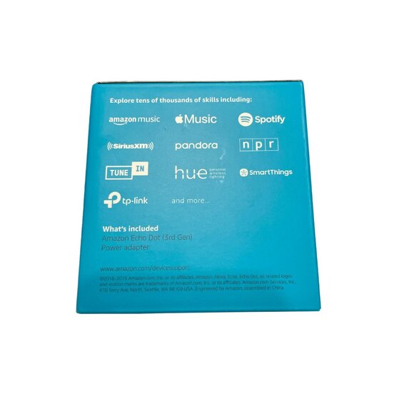 3 Rd Generation Amazon Echo Dot speaker Alexa - Picture 4 of 6